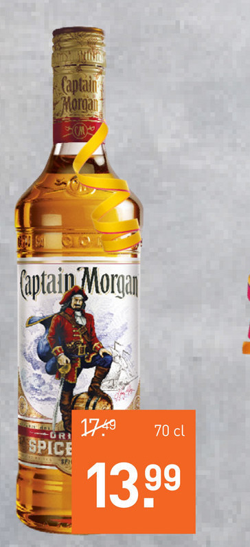 Captain Morgan   rum folder aanbieding bij  Gall & Gall - details