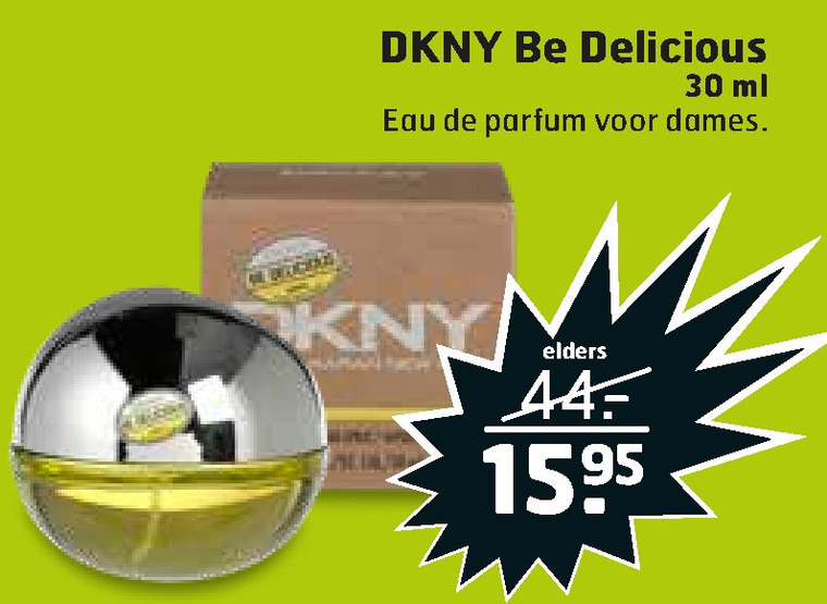 DKNY   eau de parfum folder aanbieding bij  Trekpleister - details