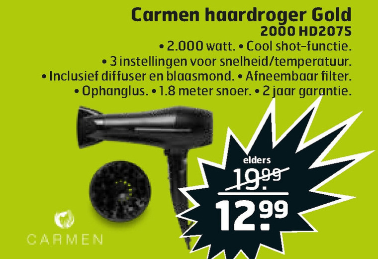 Carmen   fohn folder aanbieding bij  Trekpleister - details