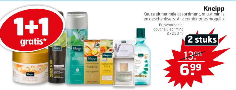 Kneipp   badolie, handcreme folder aanbieding bij  Trekpleister - details