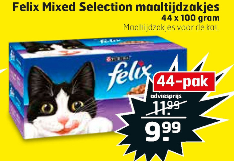 Felix   kattenvoer folder aanbieding bij  Trekpleister - details