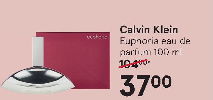 Calvin Klein   eau de toilette folder aanbieding bij  Etos - details