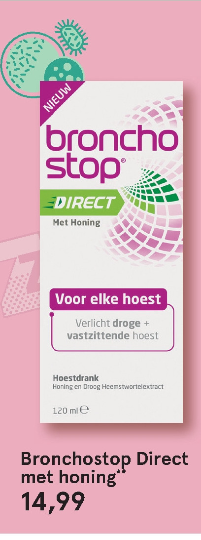 bronchostop   hoestsiroop folder aanbieding bij  Etos - details