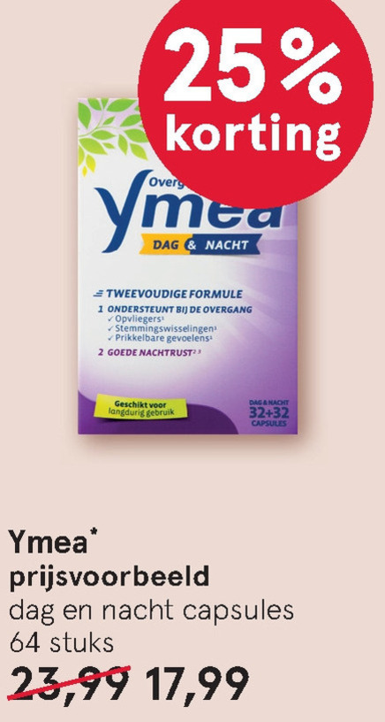 Ymea   voedingssupplement folder aanbieding bij  Etos - details