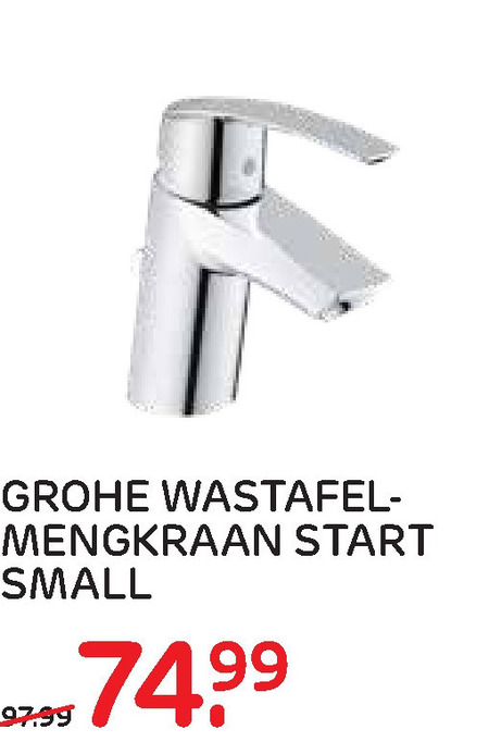 is genoeg Aanbod Grillig Grohe wastafelkraan folder aanbieding bij Praxis - details