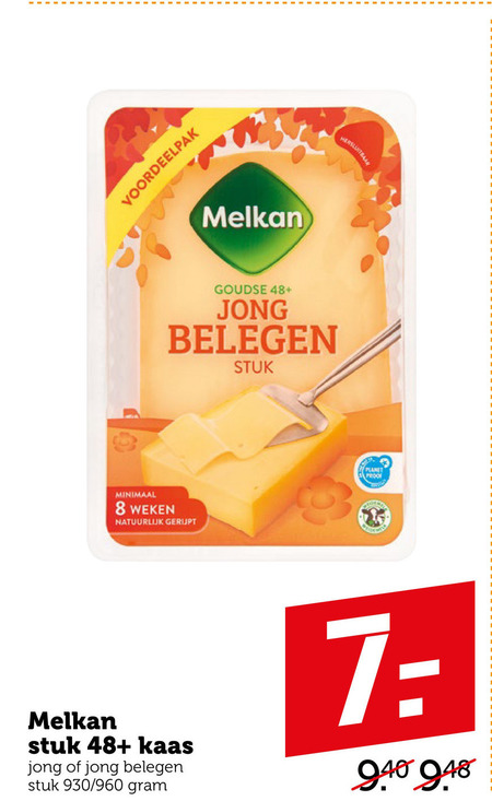 Melkan   kaas folder aanbieding bij  Coop - details