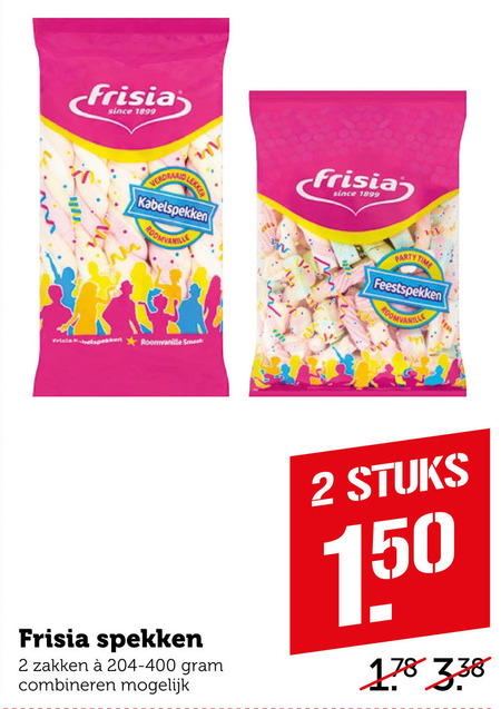 Frisia   snoep folder aanbieding bij  Coop - details