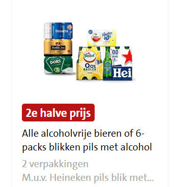 Brand   alcoholvrij bier, blikje bier folder aanbieding bij  Jumbo - details