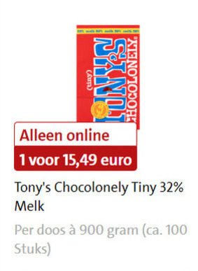 Tony Chocolony   chocolade folder aanbieding bij  Jumbo - details