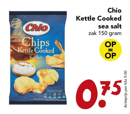 Chio   chips folder aanbieding bij  Deen - details