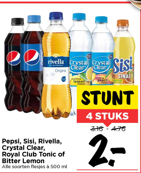 Pepsi   fruitdrank, frisdrank folder aanbieding bij  Vomar - details