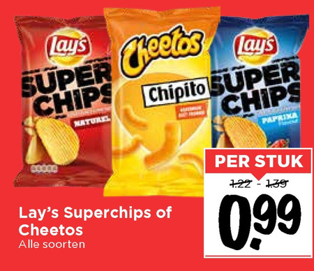 Lays   zoutje, chips folder aanbieding bij  Vomar - details