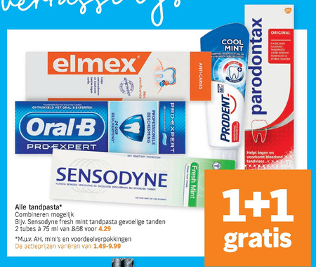 Aquafresh   tandpasta folder aanbieding bij  Albert Heijn - details