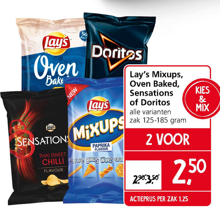 Doritos   zoutje, chips folder aanbieding bij  Jan Linders - details