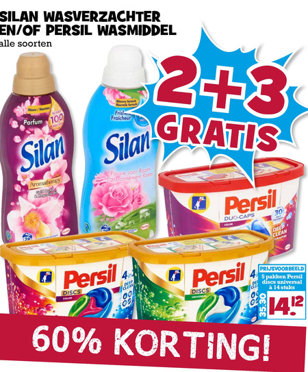 Persil   wasverzachter, wasmiddel folder aanbieding bij  Boons Markt - details