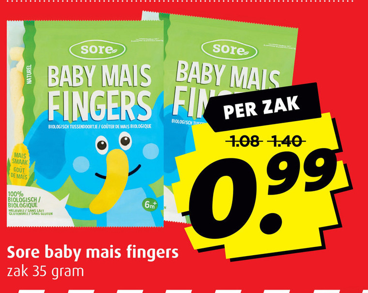 Sore   babyvoeding folder aanbieding bij  Boni - details