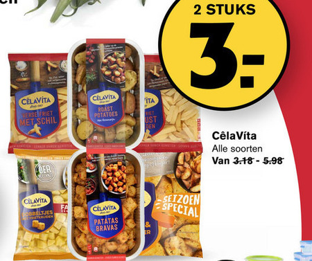 CelaVita   aardappelproduct folder aanbieding bij  Hoogvliet - details