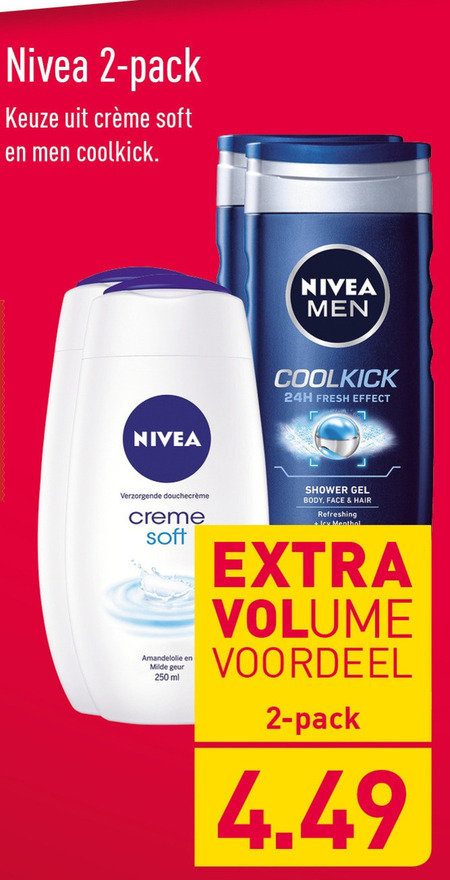 Nivea   douchegel folder aanbieding bij  Aldi - details