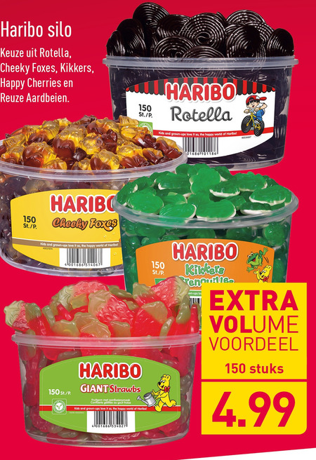 Haribo   snoep, drop folder aanbieding bij  Aldi - details