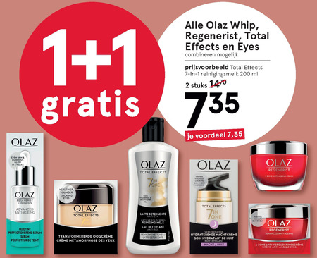 Olaz   dagcreme, nachtcreme folder aanbieding bij  Etos - details