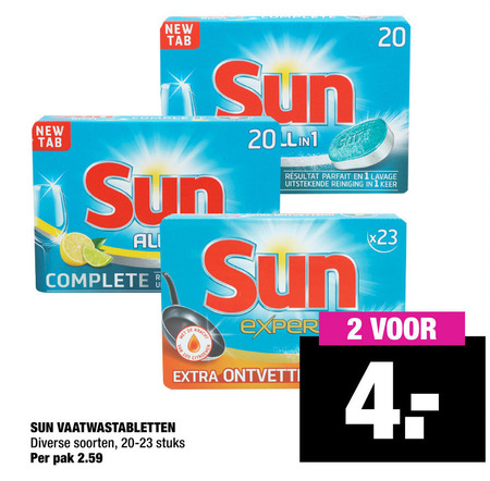 Sun   vaatwasmiddel folder aanbieding bij  Big Bazar - details