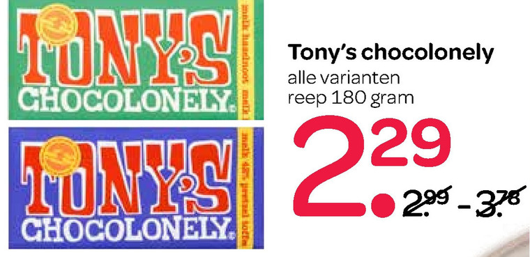 Tony Chocolony   chocolade folder aanbieding bij  Spar - details