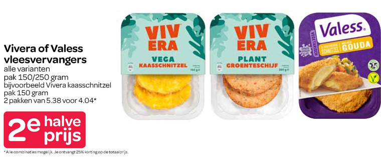 Vivera   vegetarisch folder aanbieding bij  Spar - details