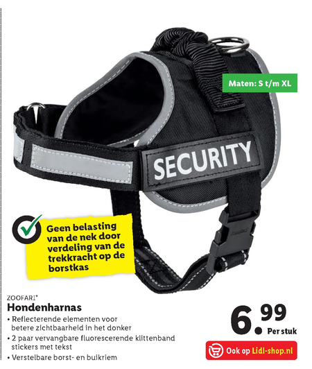 Zoofari   hondenhalsband folder aanbieding bij  Lidl - details