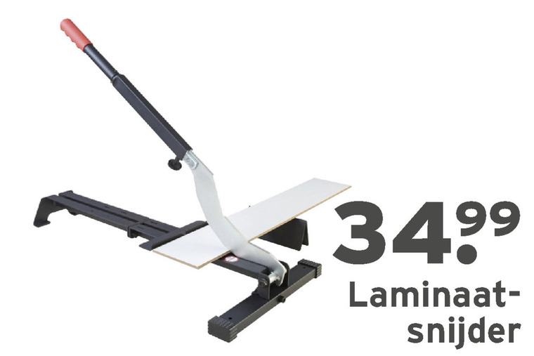 Laminaatsnijder Folder Aanbieding Bij Gamma Details
