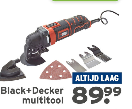 Black and Decker   multitool folder aanbieding bij  Gamma - details