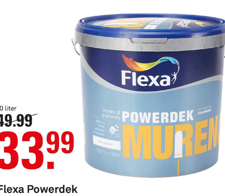 Flexa   muurverf folder aanbieding bij  Karwei - details