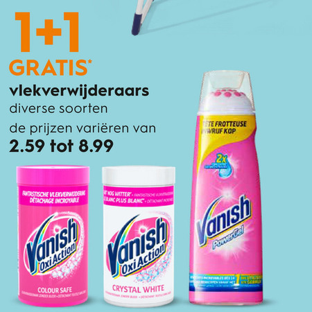 Vanish   vlekkenverwijderaar folder aanbieding bij  Blokker - details