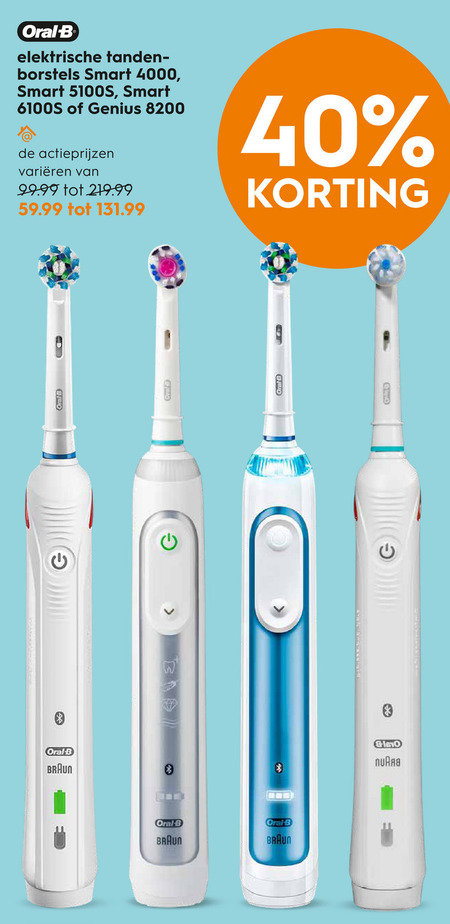 Braun Oral-B folder aanbieding bij Blokker - details