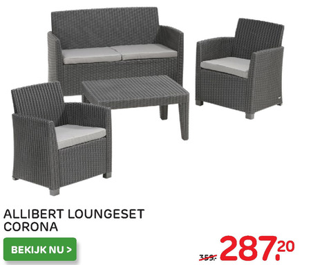 Allibert   loungeset folder aanbieding bij  Praxis - details