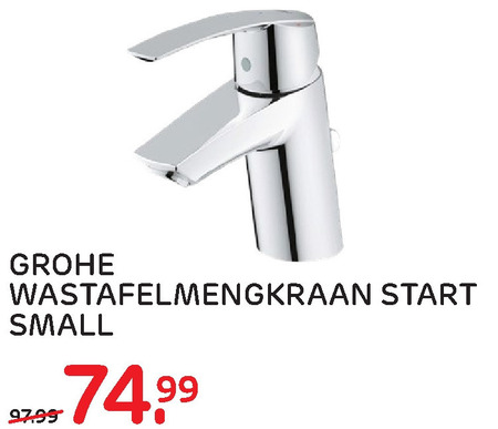 is genoeg Aanbod Grillig Grohe wastafelkraan folder aanbieding bij Praxis - details