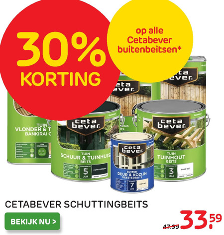 Cetabever   beits folder aanbieding bij  Praxis - details