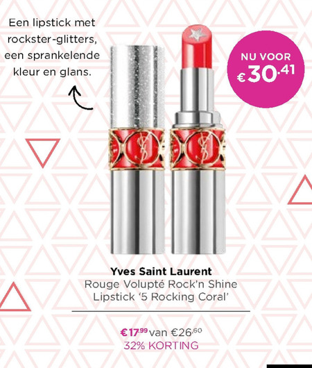 YSL   lipstick folder aanbieding bij  Ici Paris XL - details