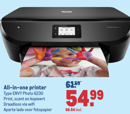 Verlichting Kort geleden D.w.z HP all-in-one printer folder aanbieding bij Makro - details