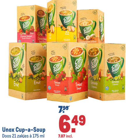 Cup a Soup   soep folder aanbieding bij  Makro - details