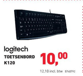 Logitech   toetsenbord folder aanbieding bij  Office Centre - details