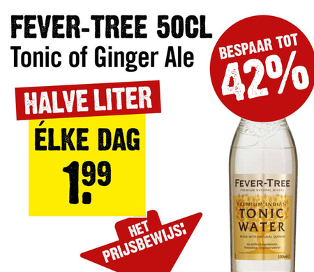 Fever Tree   frisdrank folder aanbieding bij  Dirck III - details