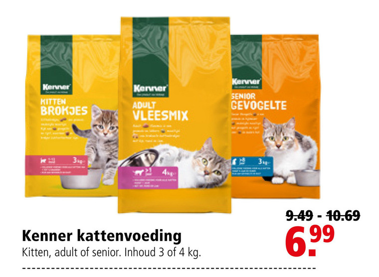 Kenner   kattenvoer folder aanbieding bij  Welkoop - details