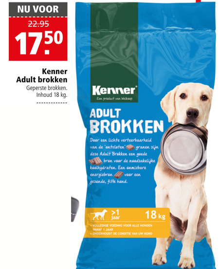 Kenner   hondenvoer folder aanbieding bij  Welkoop - details