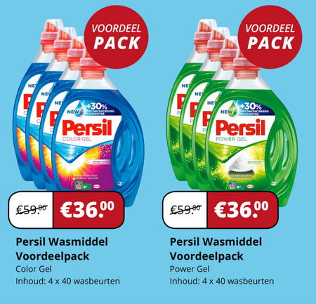 Persil   wasmiddel folder aanbieding bij  Voordeeldrogisterij.nl - details