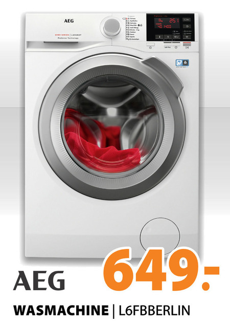 AEG   wasmachine folder aanbieding bij  Expert - details