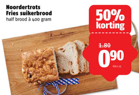 Noordertrots   suikerbrood folder aanbieding bij  Poiesz - details