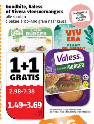 Vivera   vegetarisch folder aanbieding bij  Poiesz - details