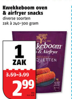 Kwekkeboom   snack, bitterballen folder aanbieding bij  Poiesz - details