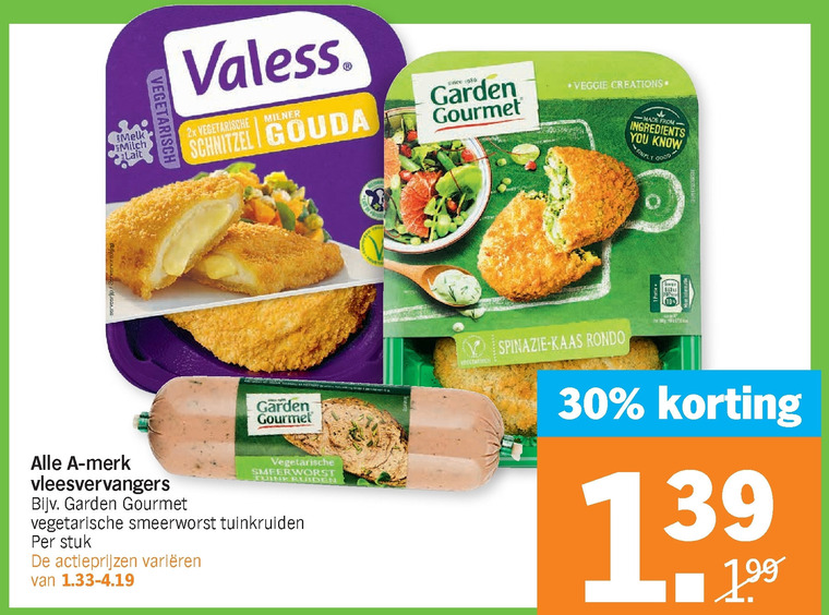 Vivera   vegetarisch folder aanbieding bij  Albert Heijn - details