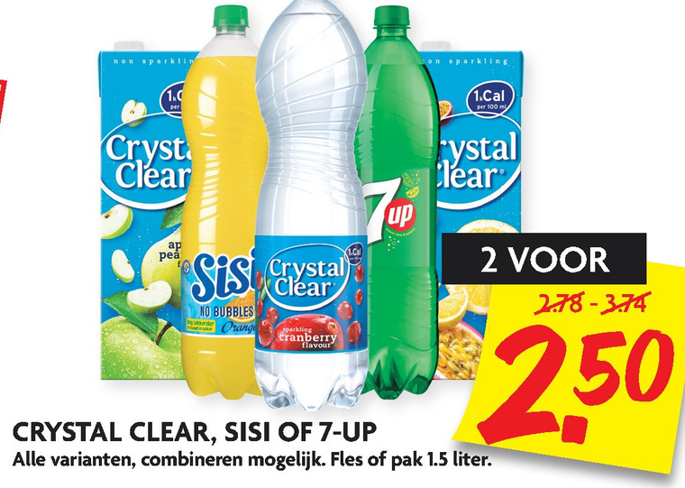 7-Up   frisdrank, fruitdrank folder aanbieding bij  Dekamarkt - details